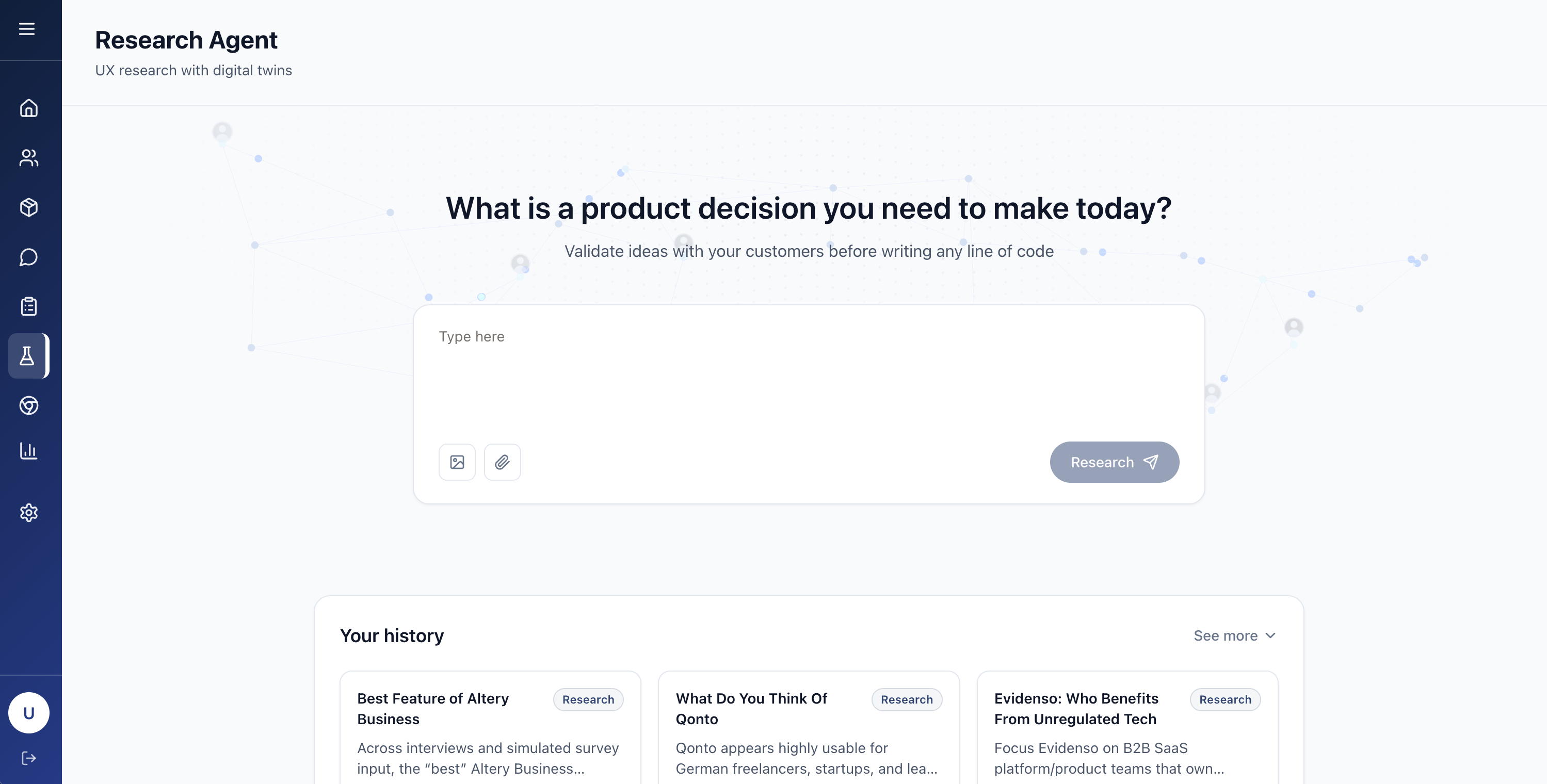 Evidenso Homepage Preview